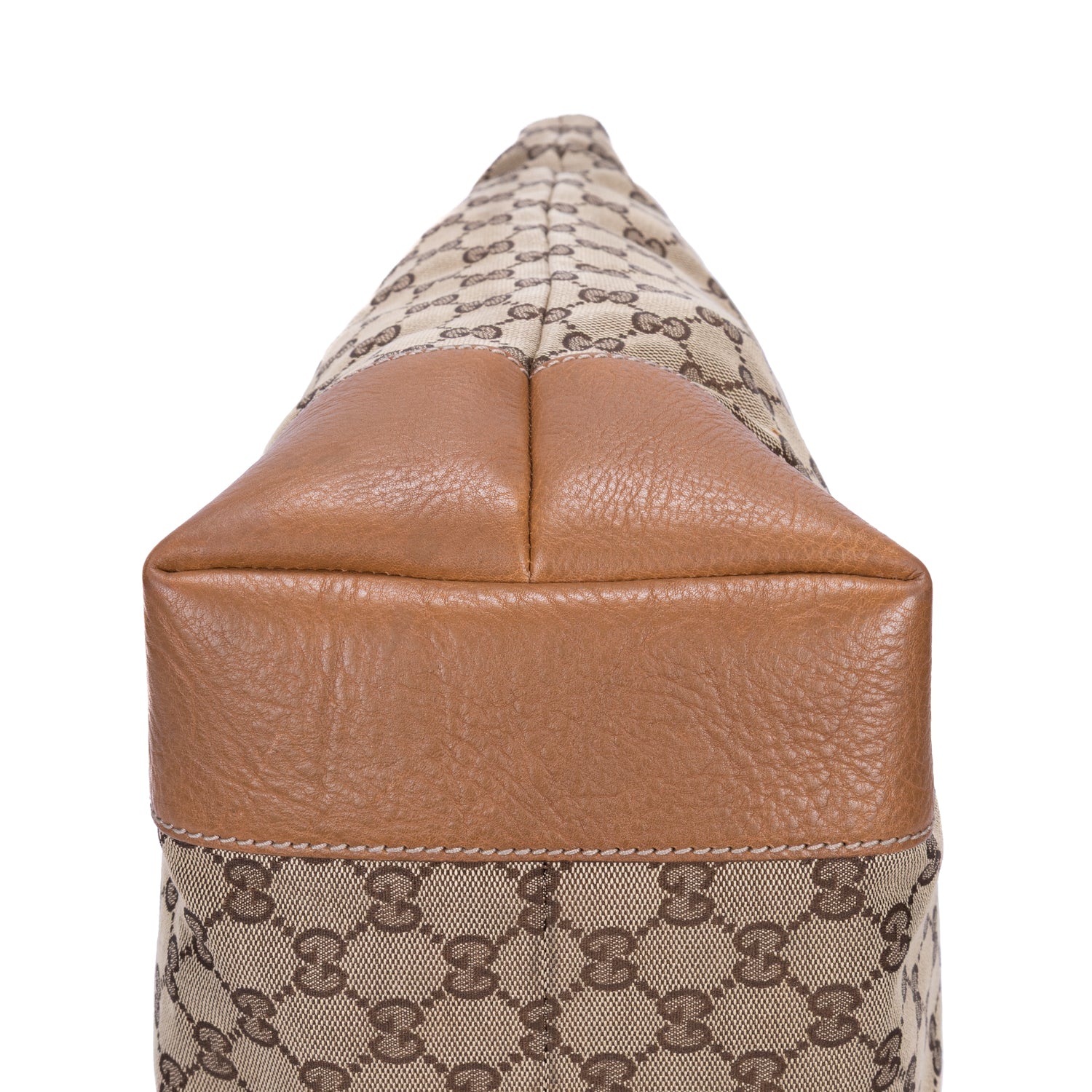 Bolso de Hombro Charm Tote Grande Lona Monogram Beige