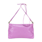 Bolso de hombro Giant 12 Envelope Clutch de piel de becerro envejecida rosa
