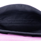 Bolso de hombro Giant 12 Envelope Clutch de piel de becerro envejecida rosa