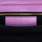 Bolso de hombro Giant 12 Envelope Clutch de piel de becerro envejecida rosa