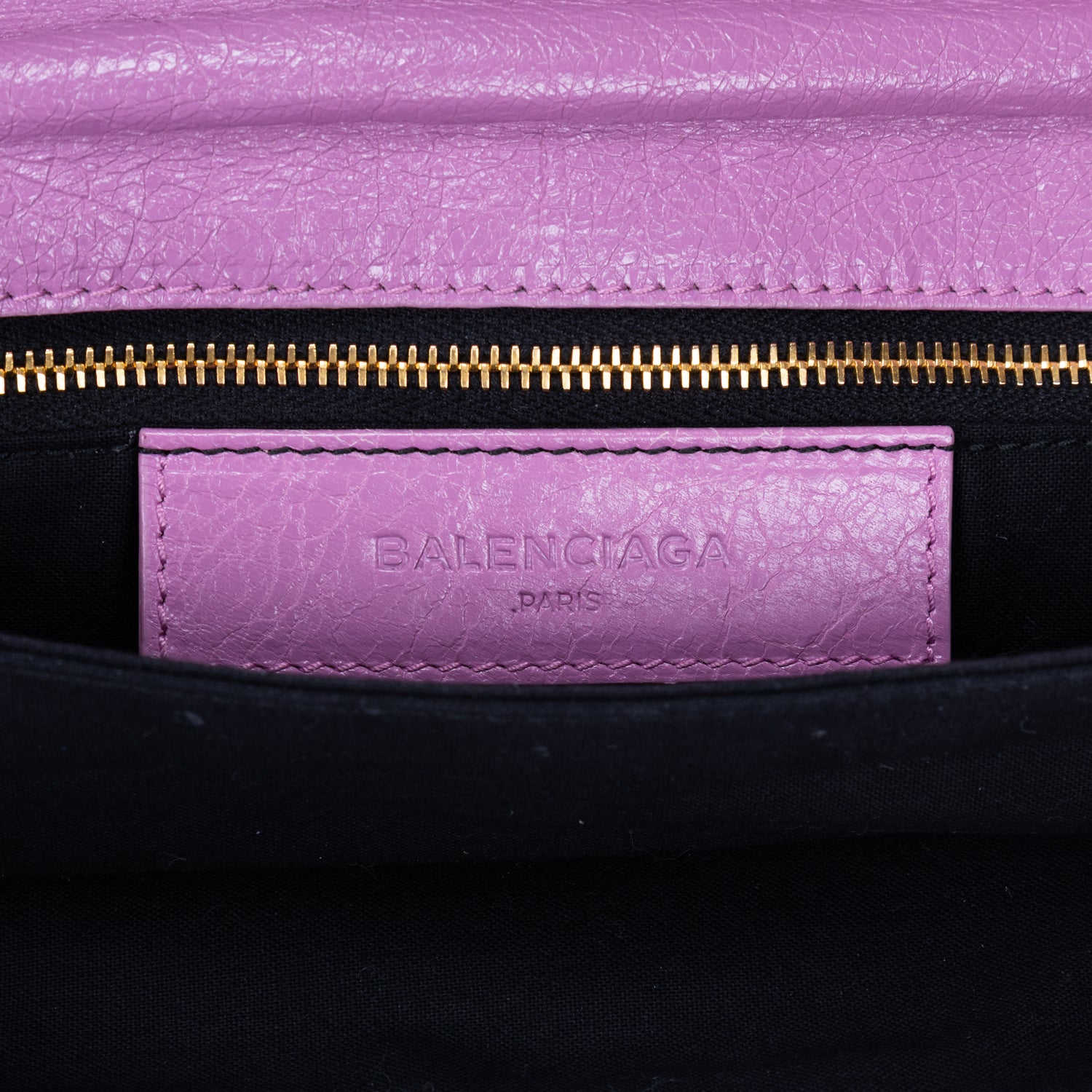 Bolso de hombro Giant 12 Envelope Clutch de piel de becerro envejecida rosa