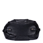 Shoulder Bag Satchel 2-Way Bag Black Calfskin leather