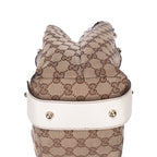 Shoulder Bag Pelham Tote White Monogrammed Canvas