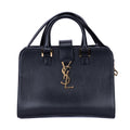 Shoulder Bag Baby Cabas Black Smooth Calfskin Leather