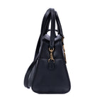 Shoulder Bag Baby Cabas Black Smooth Calfskin Leather