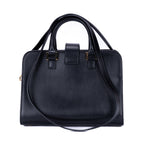Shoulder Bag Baby Cabas Black Smooth Calfskin Leather