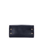 Shoulder Bag Baby Cabas Black Smooth Calfskin Leather