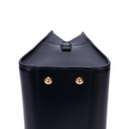 Shoulder Bag Baby Cabas Black Smooth Calfskin Leather