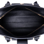 Shoulder Bag Baby Cabas Black Smooth Calfskin Leather