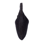 Handbag Large Veneta Hobo Net Large Dark Brown Intrecciato Leather