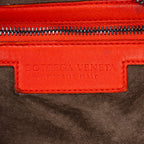 Handbag Large Hobo Bag Large Red Intrecciato Leather