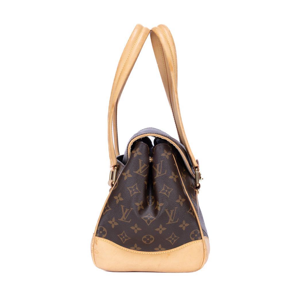 Shoulder Bag Beverly GM Brown Monogram Canvas