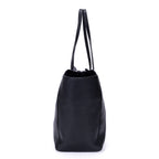 Shoulder Bag Medium Swing Shopper Tote Medium Black Grained Calfskin Leather