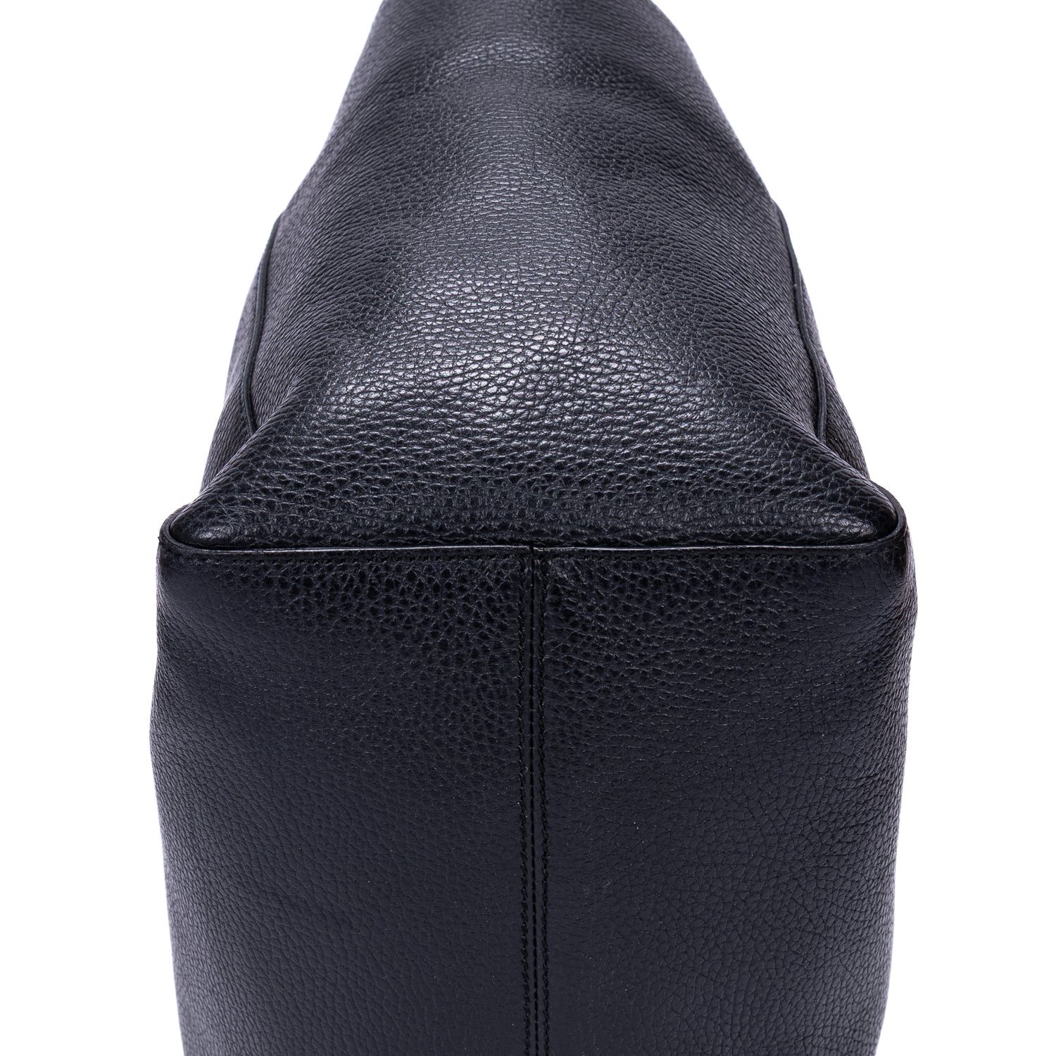 Shoulder Bag Medium Swing Shopper Tote Medium Black Grained Calfskin Leather