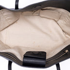 Shoulder Bag Medium Swing Shopper Tote Medium Black Grained Calfskin Leather