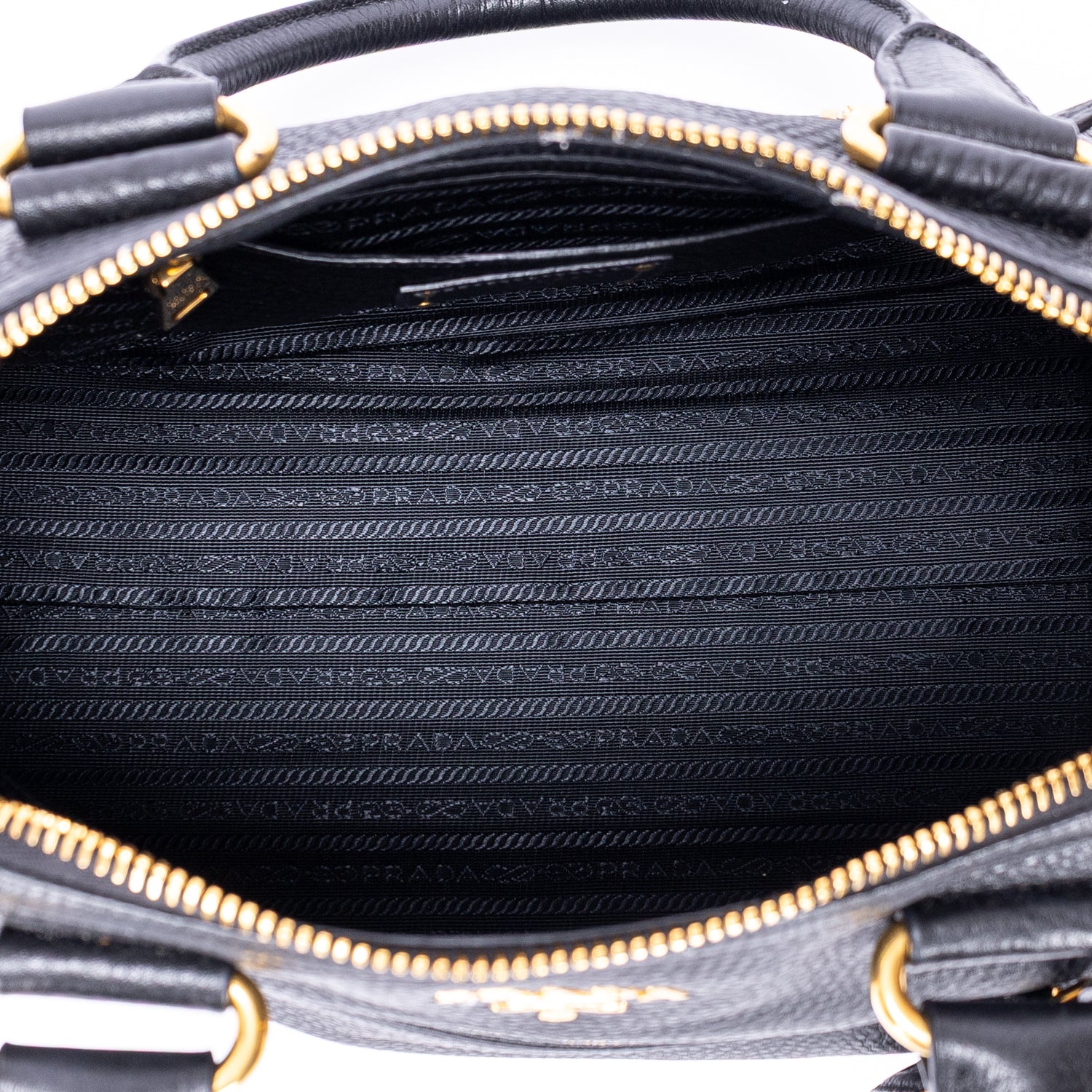 Bolso de mano Motor Tote de cuero Vitello Daino negro