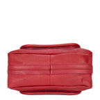 Shoulder Bag Small Paraty Small Red Grained Calfskin Leather