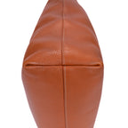 Shoulder Bag Shopping Tote Tan Vitello Daino Leather