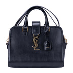 Shoulder Bag Baby Cabas Black Smooth Calfskin Leather