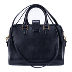 Shoulder Bag Baby Cabas Black Smooth Calfskin Leather