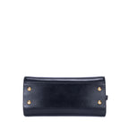 Shoulder Bag Baby Cabas Black Smooth Calfskin Leather