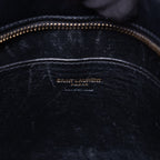 Shoulder Bag Baby Cabas Black Smooth Calfskin Leather