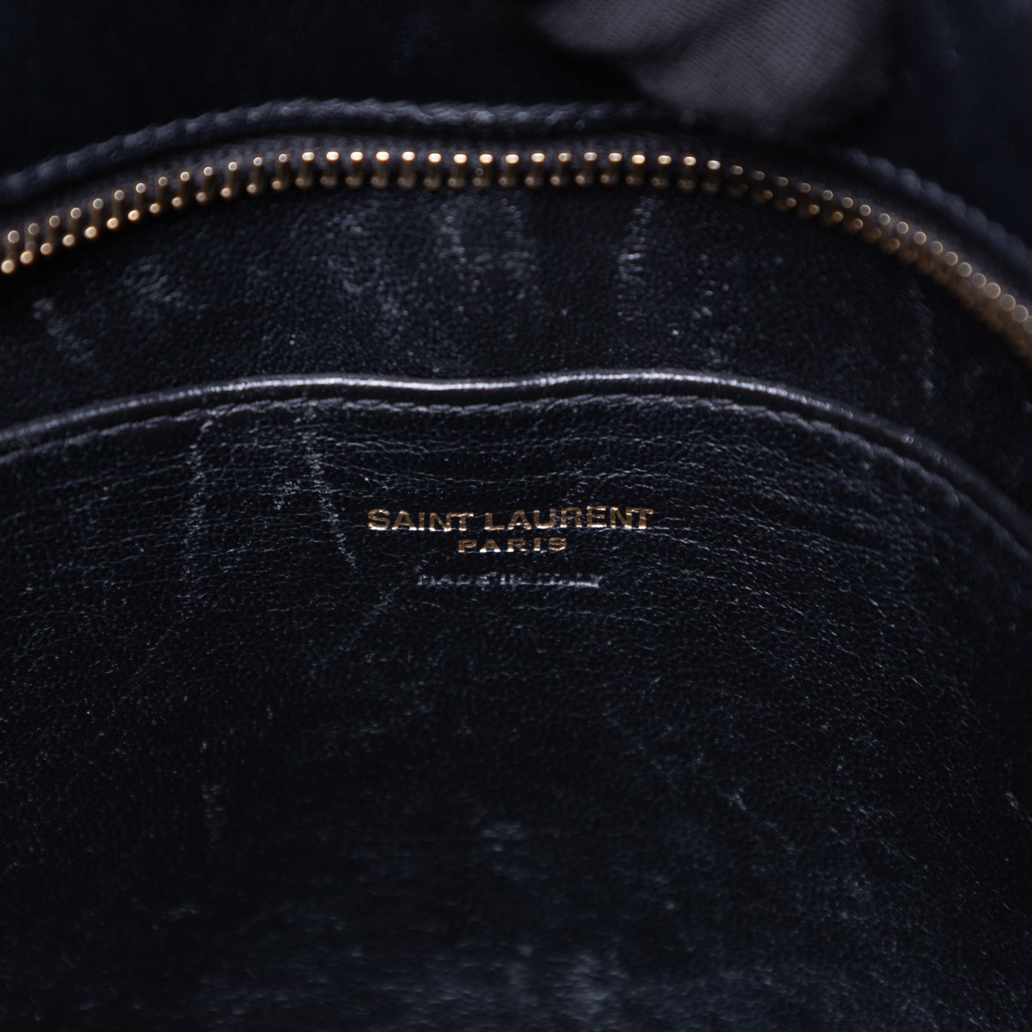 Shoulder Bag Baby Cabas Black Smooth Calfskin Leather