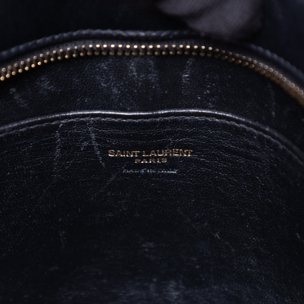 Shoulder Bag Baby Cabas Black Smooth Calfskin Leather