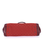Sac à Bandoulière Rare Sac Bullet Bambou Toile Monogram Rouge