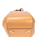 Shoulder Bag Small Hammock Small Light Brown Smooth Calfskin Leather