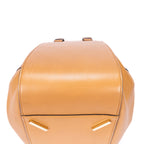 Shoulder Bag Small Hammock Small Light Brown Smooth Calfskin Leather