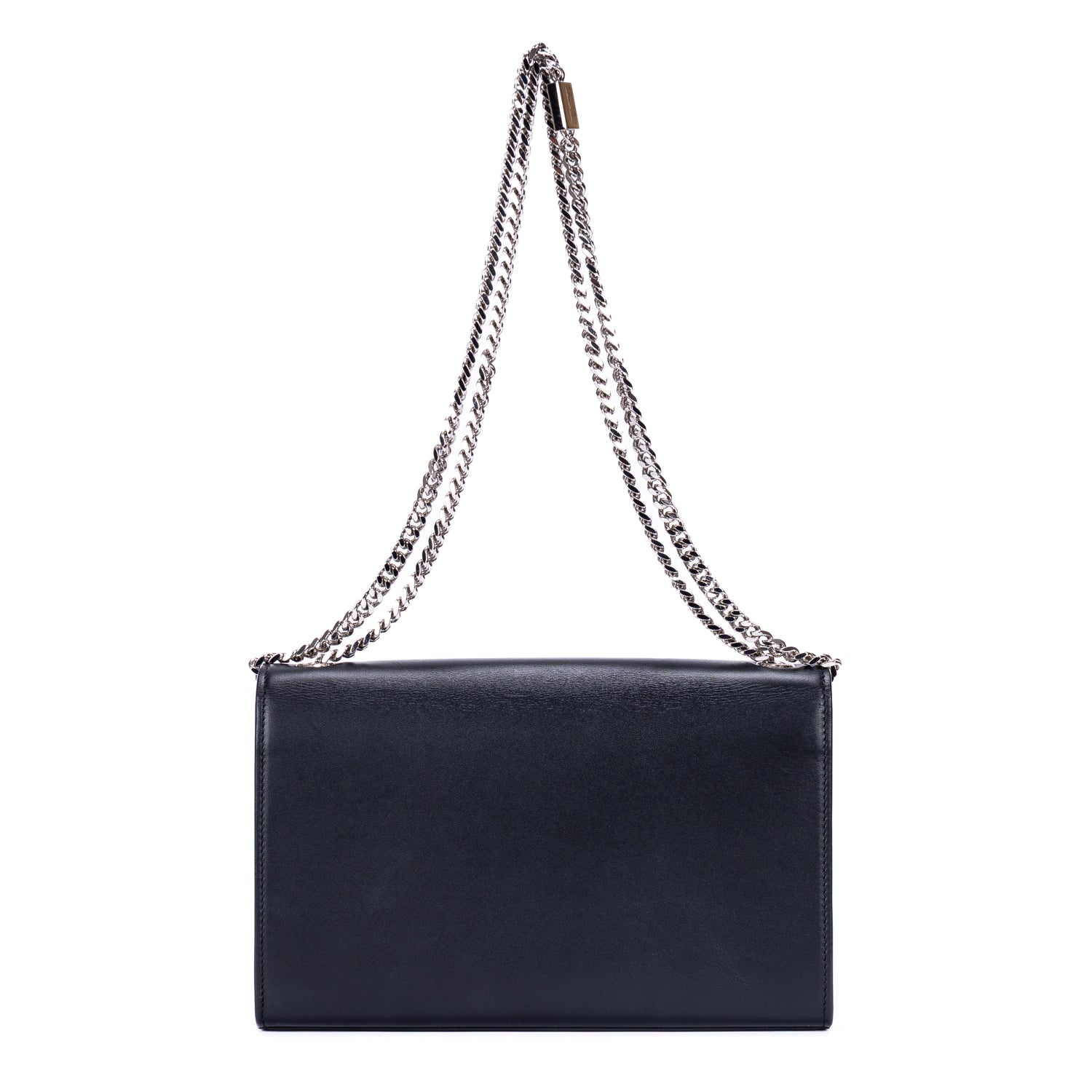 Shoulder Bag Medium Kate Wallet on Chain Medium Black Calfskin Leather