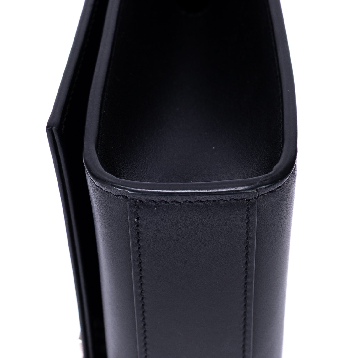 Shoulder Bag Medium Kate Wallet on Chain Medium Black Calfskin Leather