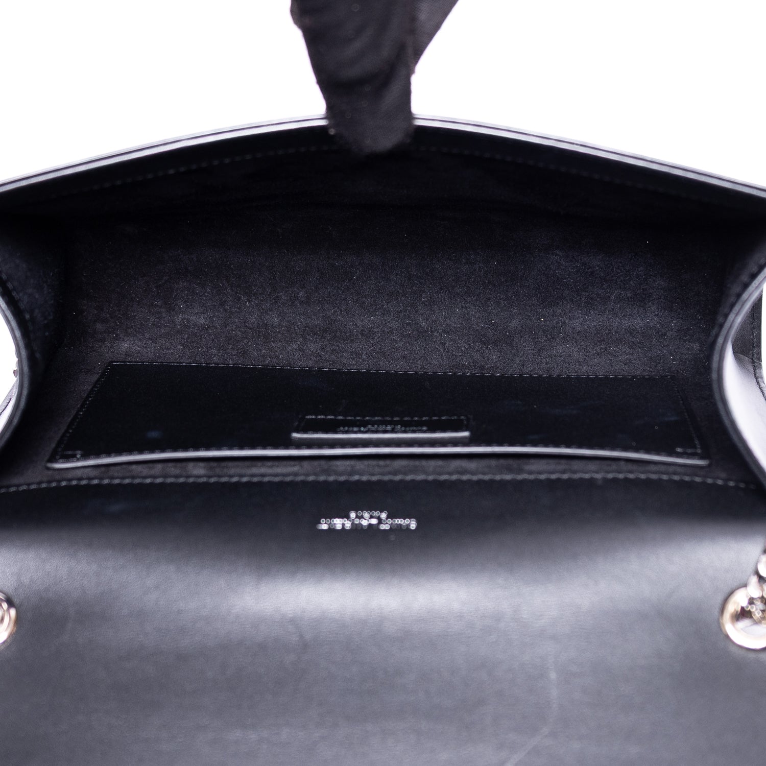 Shoulder Bag Medium Kate Wallet on Chain Medium Black Calfskin Leather