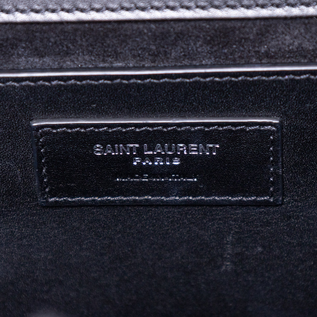 Shoulder Bag Medium Kate Wallet on Chain Medium Black Calfskin Leather