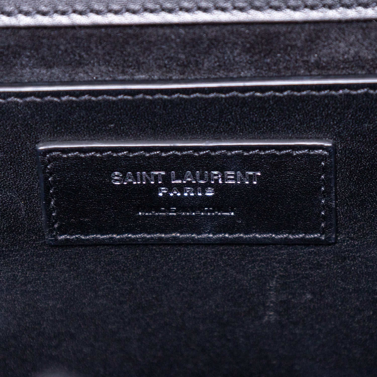 Shoulder Bag Medium Kate Wallet on Chain Medium Black Calfskin Leather
