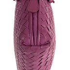 Crossbody Nodini Purple Intrecciato Leather