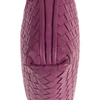 Crossbody Nodini Purple Intrecciato Leather