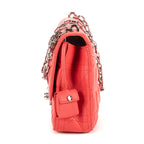 Bolso de hombro Miss Dior mediano de cuero Cannage rosa brillante