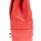Bolso de hombro Miss Dior mediano de cuero Cannage rosa brillante