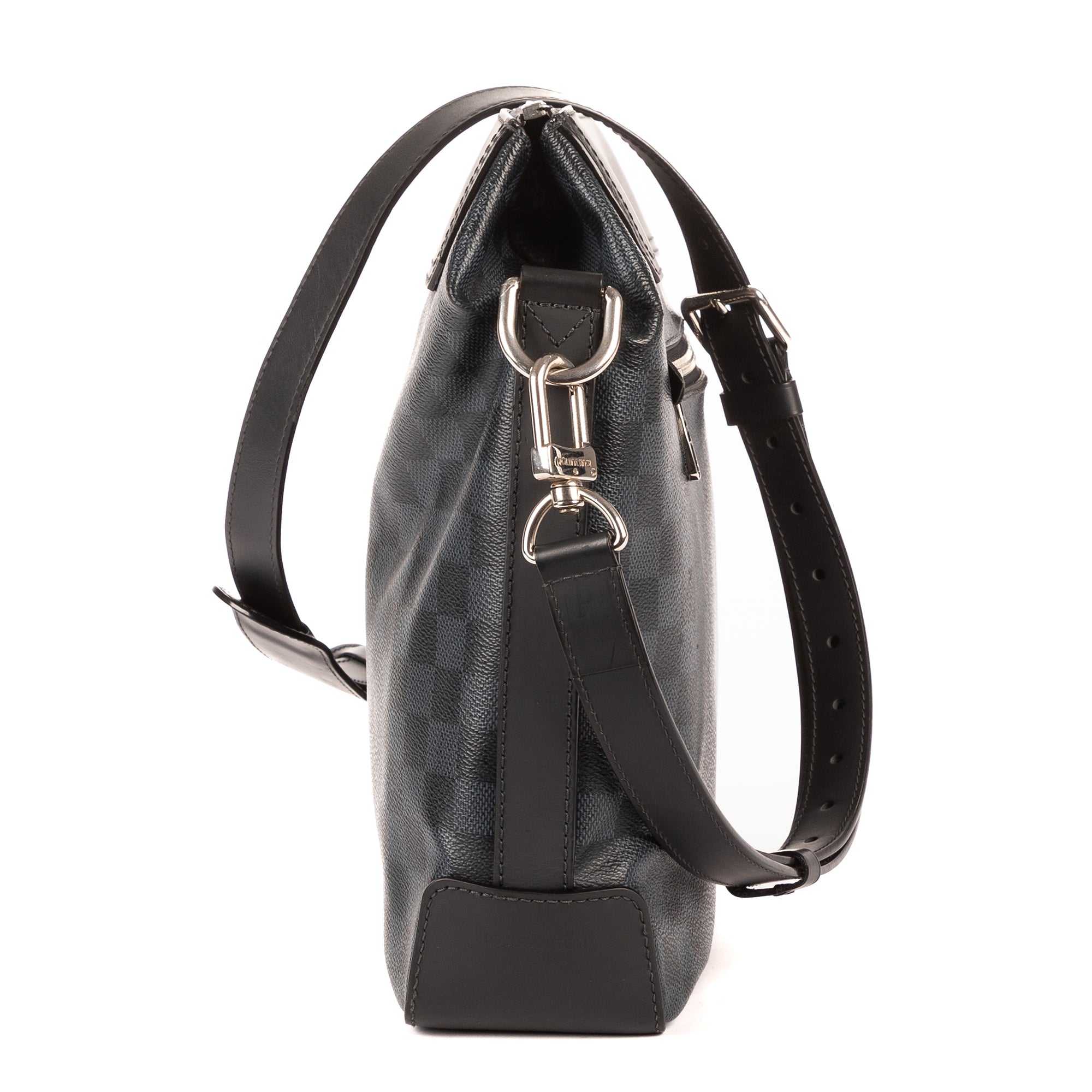 Bandolera Greenwich Messenger Black Damier Cobalt
