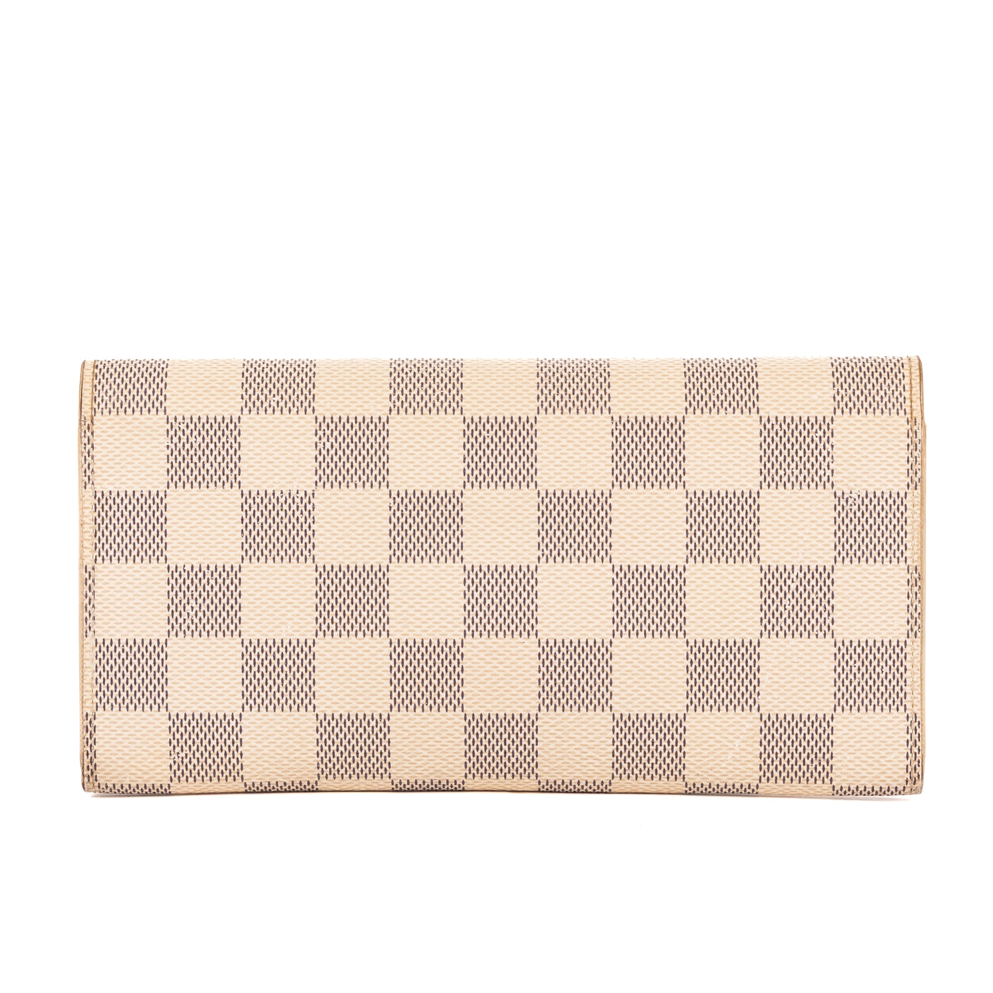 Wallet Emilie White Damier Azur