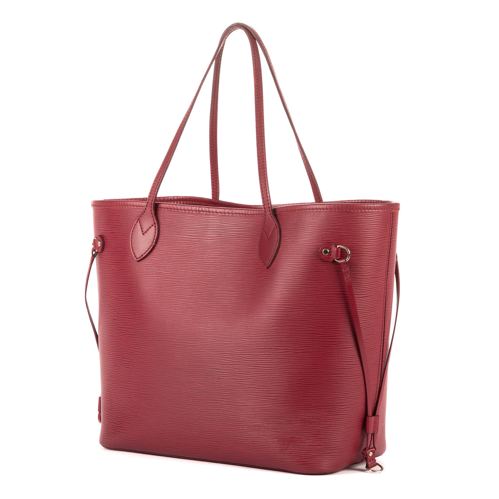 Bolso de Hombro Neverfull Rojo Fucsia Epi