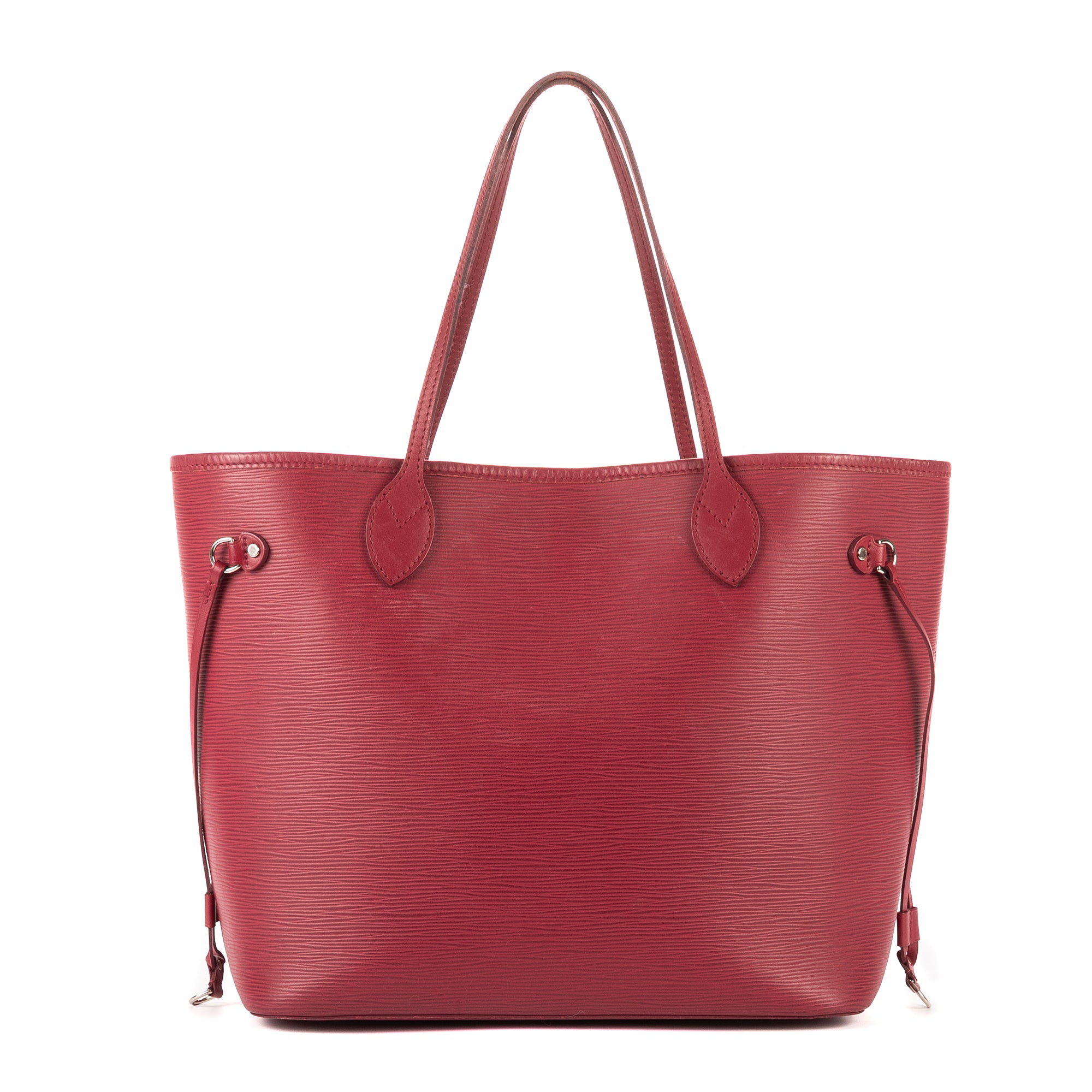 Bolso de Hombro Neverfull Rojo Fucsia Epi