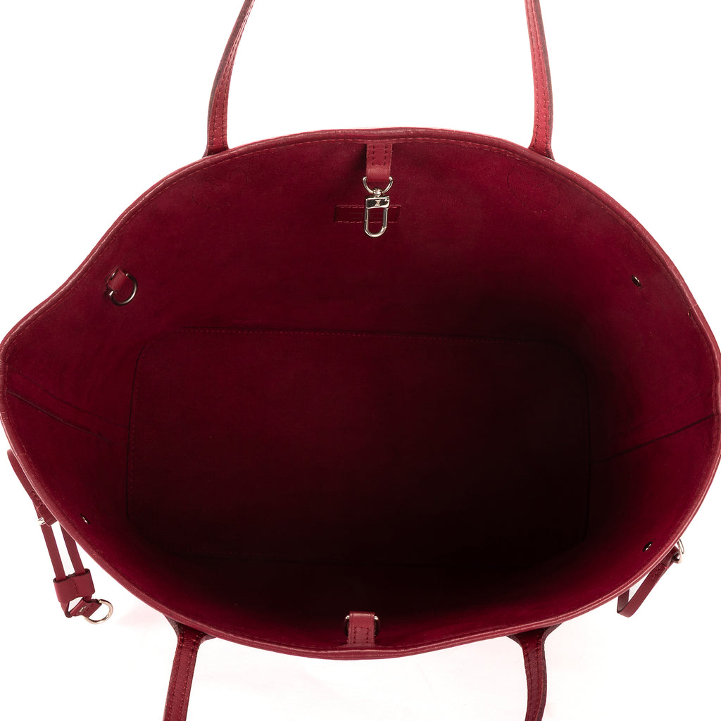 Bolso de Hombro Neverfull Rojo Fucsia Epi