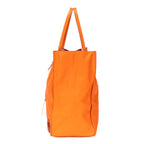 Sac porté épaule Papier A4 Orange Cuir de veau lisse