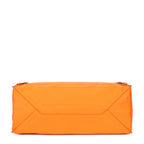 Sac porté épaule Papier A4 Orange Cuir de veau lisse