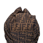 Bolso de mano Mia Tote grande de lona Zucca marrón