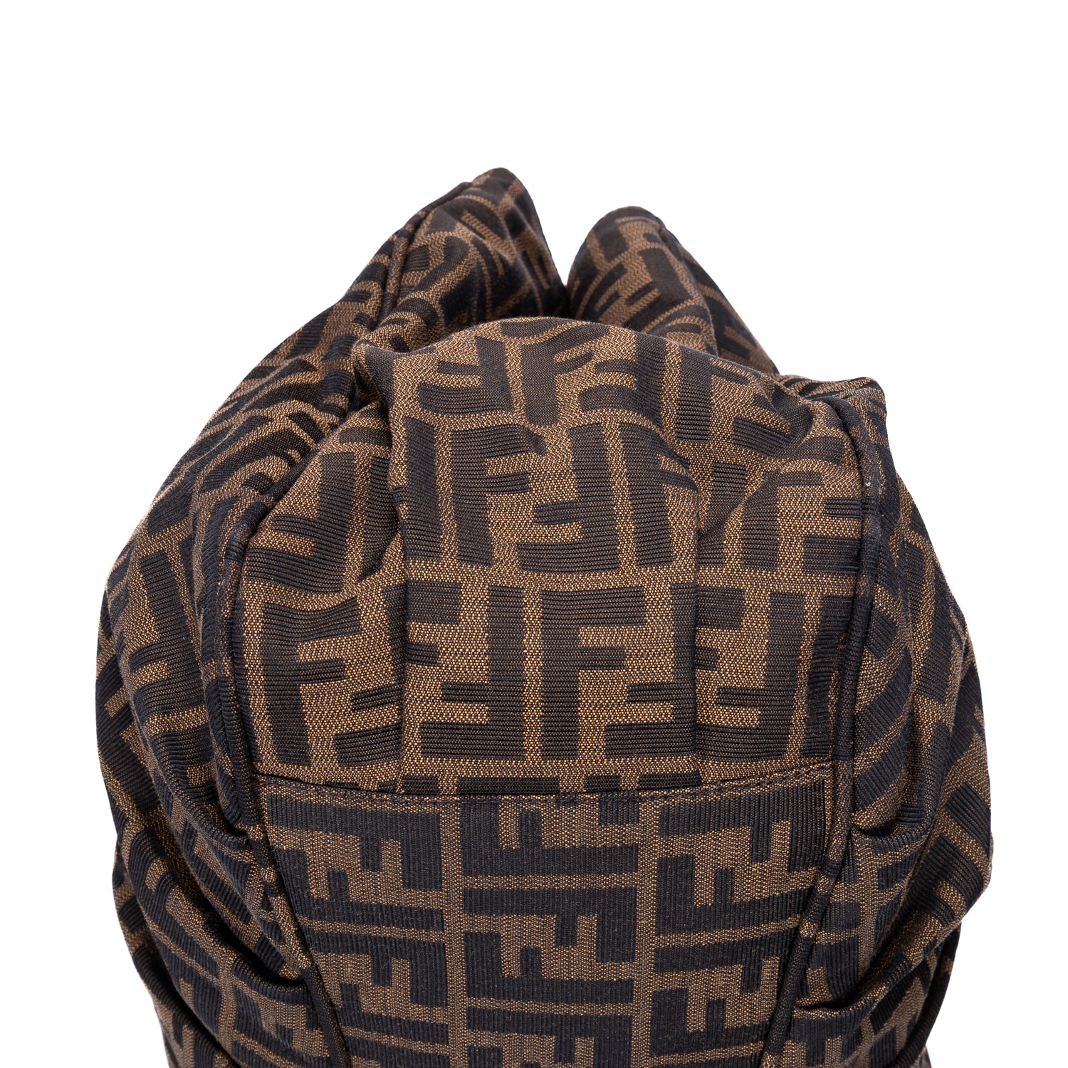Bolso de mano Mia Tote grande de lona Zucca marrón