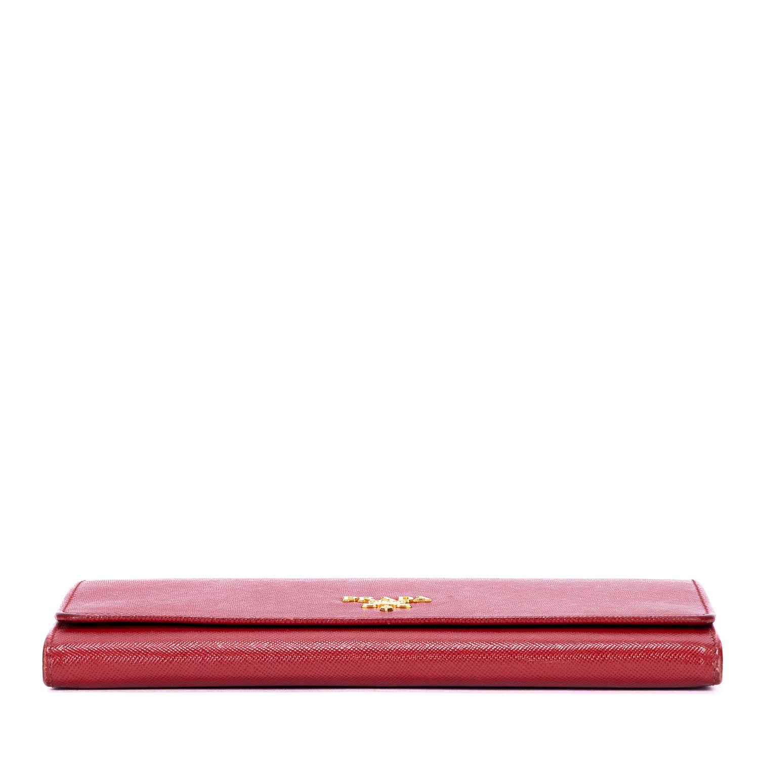 Wallet Wallet on Chain Crossbody Red Saffiano Leather